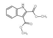 二甲基吲哚-2,3-二羧酸结构式