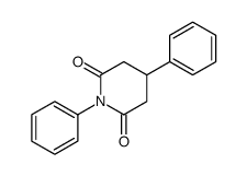 1,4-diphenylpiperidine-2,6-dione结构式