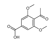 4-acetyl-3,5-dimethoxybenzoic acid结构式
