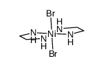 {NiBr2(ethylene diamine)2} Structure