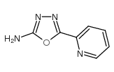 5-(吡啶-2-基)-1,3,4-恶二唑-2-胺结构式