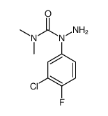 1-amino-1-(3-chloro-4-fluorophenyl)-3,3-dimethylurea结构式