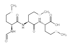 2-[[2-[(2-formamido-4-methylsulfanylbutanoyl)amino]-4-methylsulfanylbutanoyl]amino]-4-methylsulfanylbutanoic acid Structure