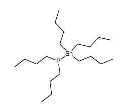 Tributylstannyl-dibutyl-phosphin结构式