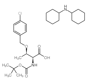Boc-O-4-氯苄基-L-苏氨酸二环己基铵盐图片