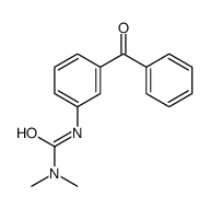 3-(3-benzoylphenyl)-1,1-dimethylurea结构式