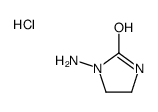 1-aminoimidazolidin-2-one,hydrochloride Structure