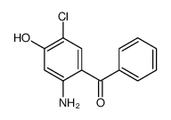 (2-amino-5-chloro-4-hydroxyphenyl)-phenylmethanone结构式