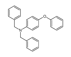 N,N-dibenzyl-4-phenoxyaniline Structure