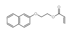 丙烯酸 2-(2-萘氧基)乙酯结构式