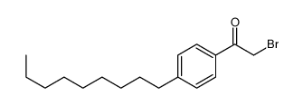 2-bromo-1-(4-nonylphenyl)ethanone Structure