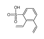 Benzenesulfonic acid, diethenyl-, homopolymer structure