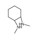 (1R,2R)-N,N'-Dimethyl-1,2-cyclohexanediamine Structure