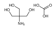 carbonic acid, compound with 2-amino-2-(hydroxymethyl)propane-1,3-diol (1:1) Structure
