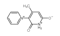 1',2'-dihydro-4'-methyl-6'-oxido-2'-oxo-1,3'-bipyridinium Structure