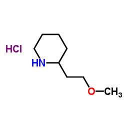 3-甲氧基哌啶盐酸盐结构式