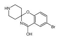 6-溴螺[苯并[e][1,3]噁嗪-2,4-哌啶]-4(3h)-酮结构式