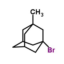 1-Bromo-3-methyladamantane Structure
