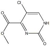 Methyl 5-chloro-2-oxo-2,3-dihydropyrimidine-4-carboxylate Structure