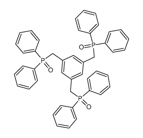 1,3,5-tris(diphenylphosphorylmethyl)benzene Structure
