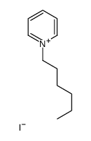 1-hexylpyridin-1-ium,iodide Structure