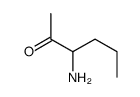 2-Hexanone, 3-amino- (9CI) structure