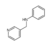 N-(pyridin-3-ylmethyl)aniline Structure
