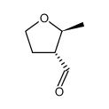 2-methyl-3-formyltetrahydrofurane Structure