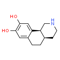 Benz[h]isoquinoline-8,9-diol, 1,2,3,4,4a,5,6,10b-octahydro-, cis- (9CI)结构式