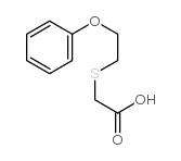 2-[(2-本氧基乙基)硫代]乙酸结构式