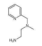 1,2-Ethanediamine,N-methyl-N-(2-pyridinylmethyl)-(9CI)结构式