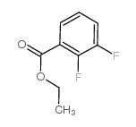 2,3-二氟苯甲酸乙酯结构式