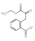 Benzenepropanoic acid,2-nitro-a-oxo-, ethyl ester结构式