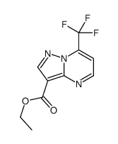Ethyl 7-(trifluoromethyl)pyrazolo[1,5-a]pyrimidine-3-carboxylate structure