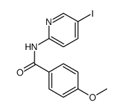 Benzamide, N-(5-iodo-2-pyridinyl)-4-methoxy结构式