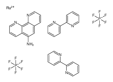 双(2,2'-联吡啶)-(5-氨基菲咯啉)钌双(六氟磷酸盐)图片