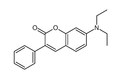 7-(二乙基氨)-3-苯基香豆素结构式