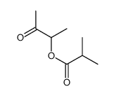 1-methyl-2-oxopropyl isobutyrate Structure