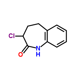 3-Chloro-1,3,4,5-tetrahydro-2H-1-benzazepin-2-one structure