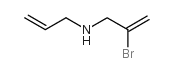 2-bromo-N-prop-2-enylprop-2-en-1-amine结构式