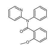 2-methoxy-N-phenyl-N-(pyridin-2-yl)benzamide结构式