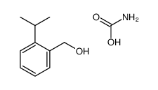carbamic acid,(2-propan-2-ylphenyl)methanol Structure