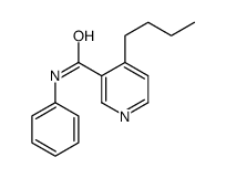 4-butyl-N-phenylpyridine-3-carboxamide结构式