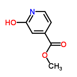 2-羟基砒啶-4-羧酸甲酯结构式