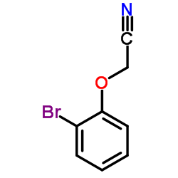 2-溴苯氧基乙腈结构式