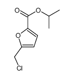 5-CHLOROMETHYL-FURAN-2-CARBOXYLIC ACID ISOPROPYL ESTER Structure