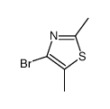 4-Bromo-2,5-dimethylthiazole structure