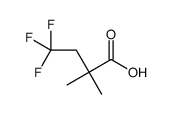 4,4,4-Trifluoro-2,2-dimethylbutanoic acid结构式