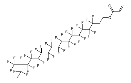 3,3,4,4,5,5,6,6,7,7,8,8,9,9,10,10,11,11,12,12,13,13,14,14,15,15,16,16,17,18,18,18-dotriacontafluoro-17-(trifluoromethyl)octadecyl acrylate picture