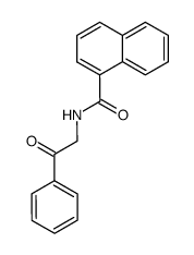 N-phenacyl-[1]naphthamide结构式